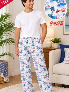 NEW!!! COCA COLA FLANNEL PJ PANTS - AMERICAN EAGLE - SIZE XL